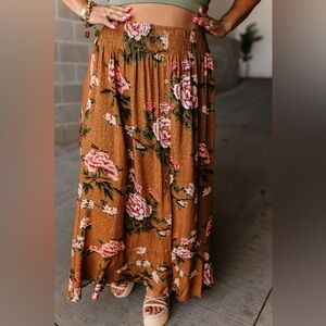 Floral Maxi Skirt